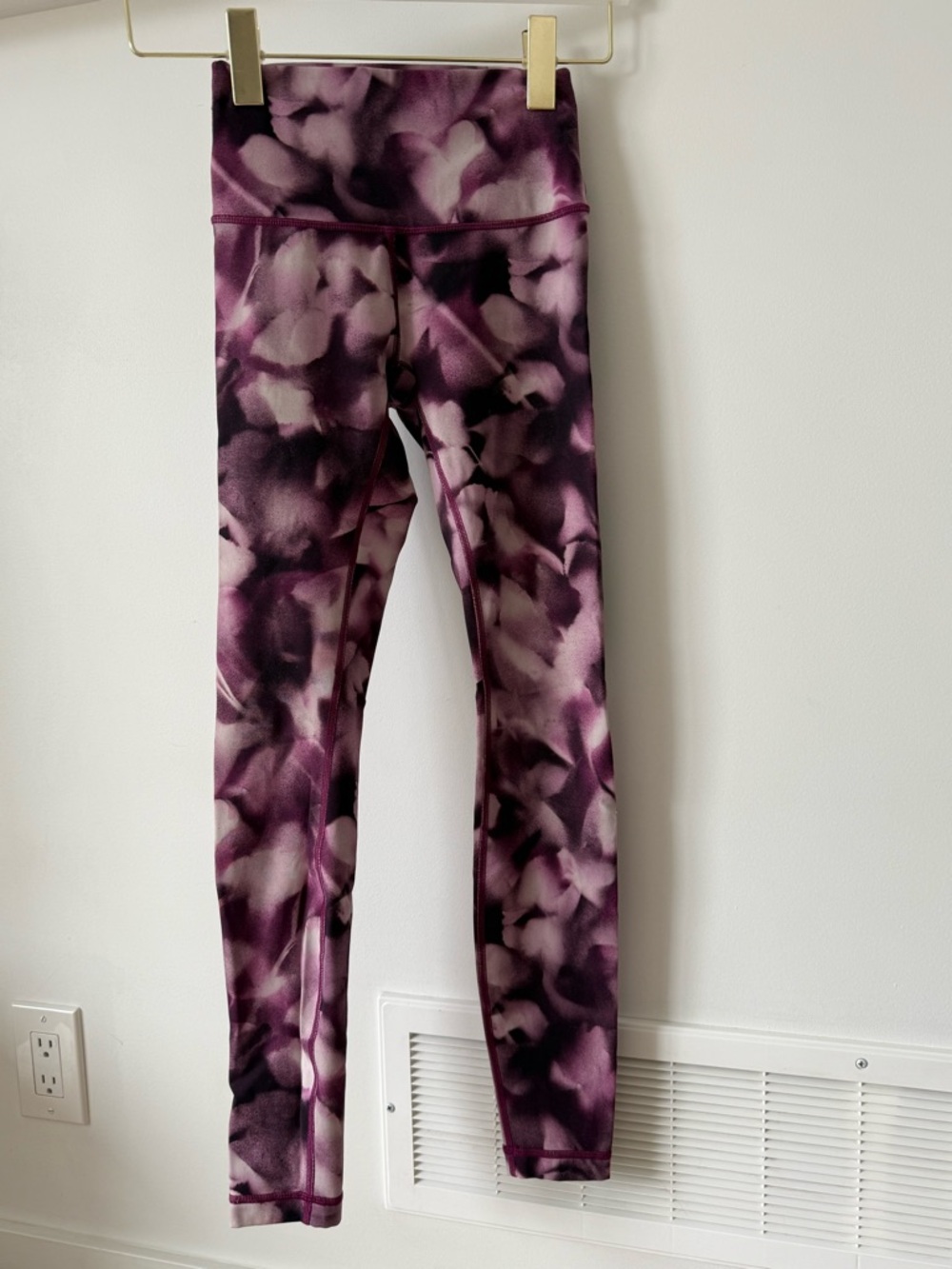 Lululemon Purple Patterned Align Leggings
